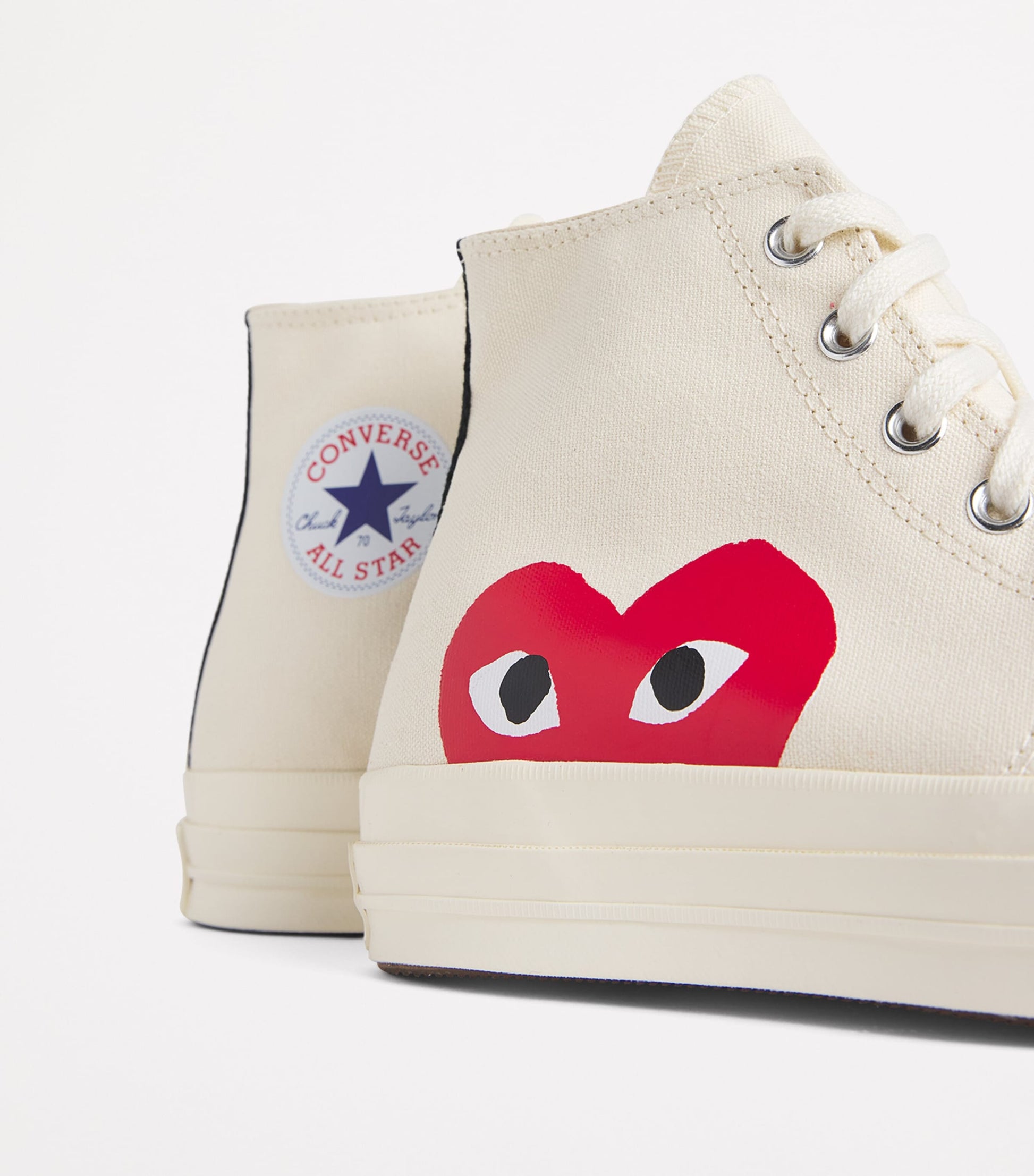 Comme Des Garçons Play x Converse Heart Chuck Taylor All Star '70 High-Top Sneakers