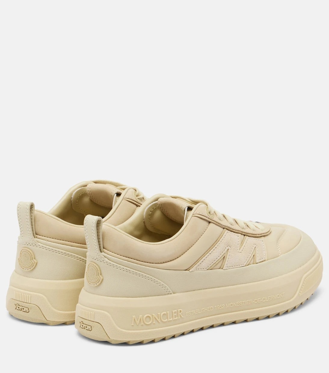Moncler - Altive leather-trimmed sneakers