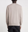 Beige Wool Jacquard William Sweater