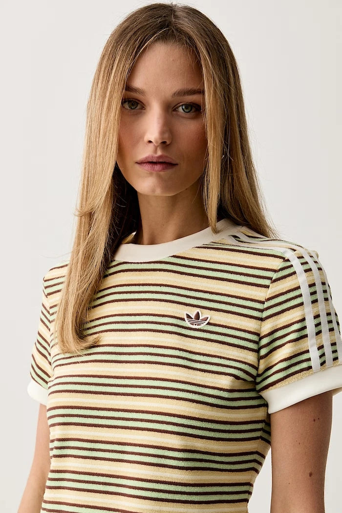 adidas Originals viskoza detaylı kadın T-shirt