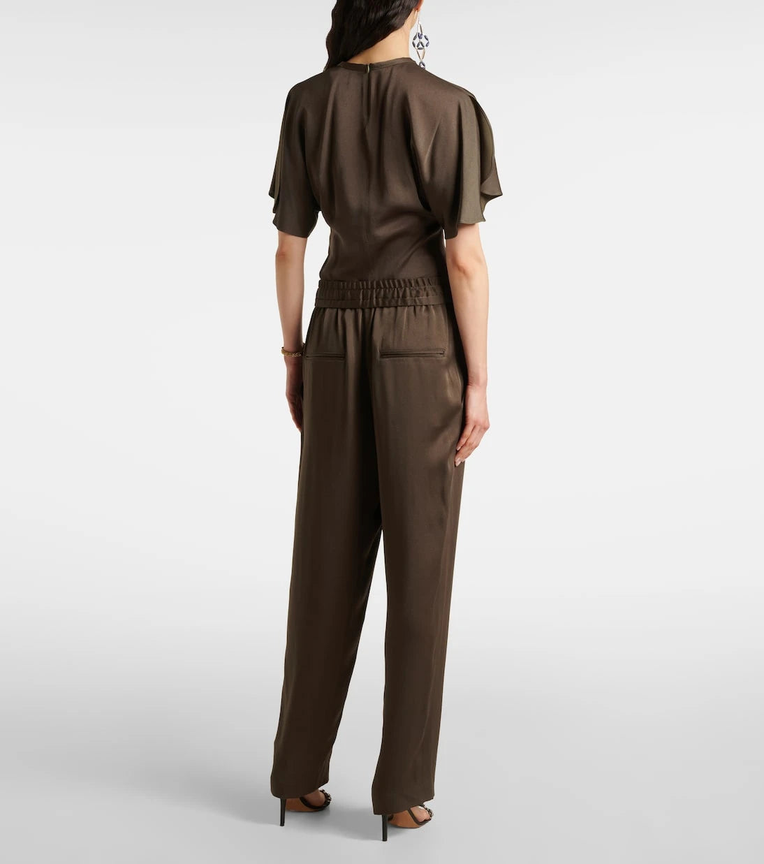 Isabel Marant - Kendry satin wide-leg pants