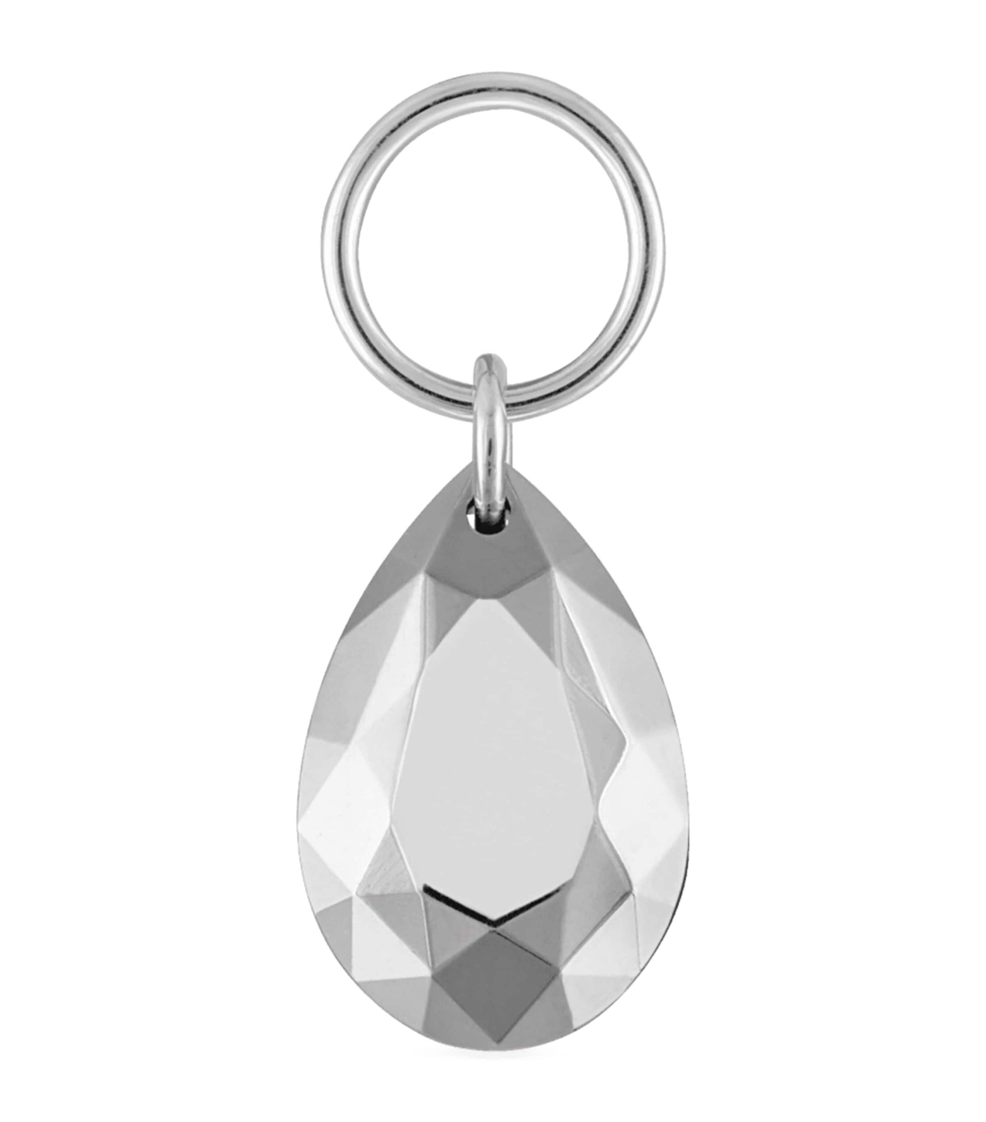 Faceted Pear Single Charm (6.5mm)