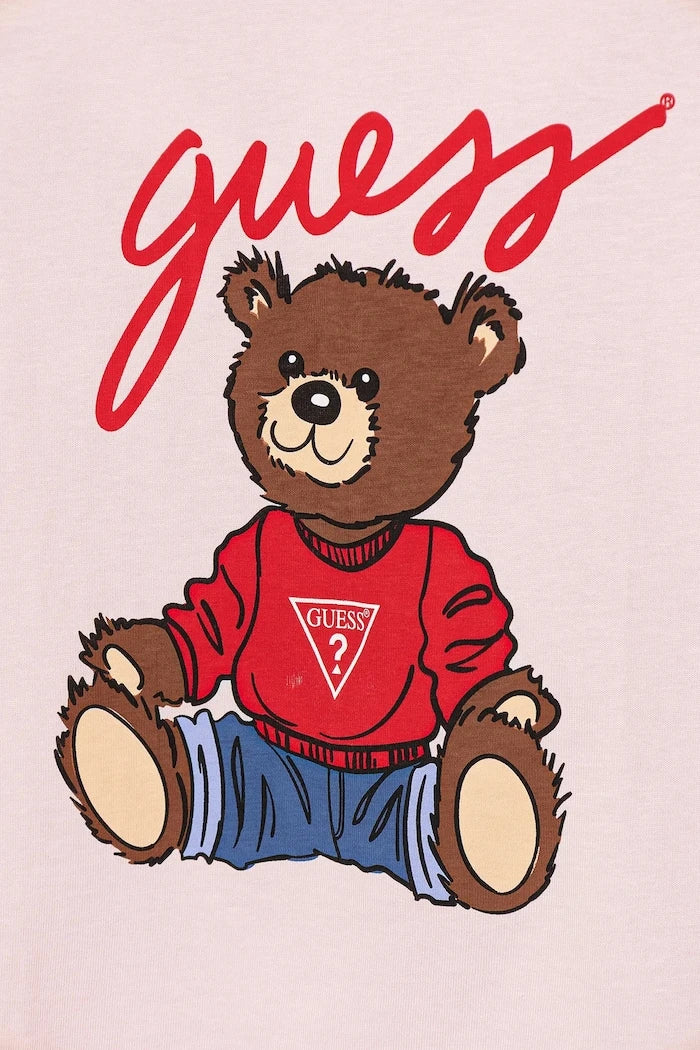 Детска памучна тениска Guess