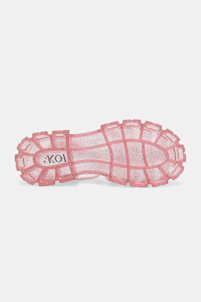 Koi Footwear Kadın Kapalı Burun Sunbeam Heart Jelly Sandalet