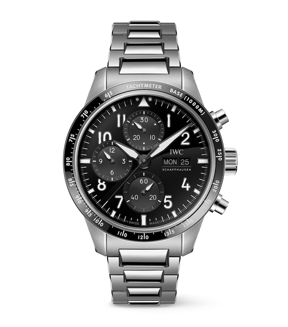 IWC Schaffhausen x Mercedes-AMG Titanium Pilot's Performance Chronograph Watch 41mm