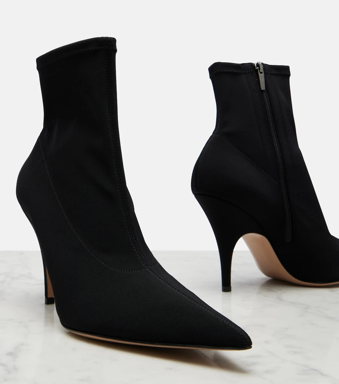 Gianvito Rossi - حذاء أوساكا بوت قماشي للكاحل
