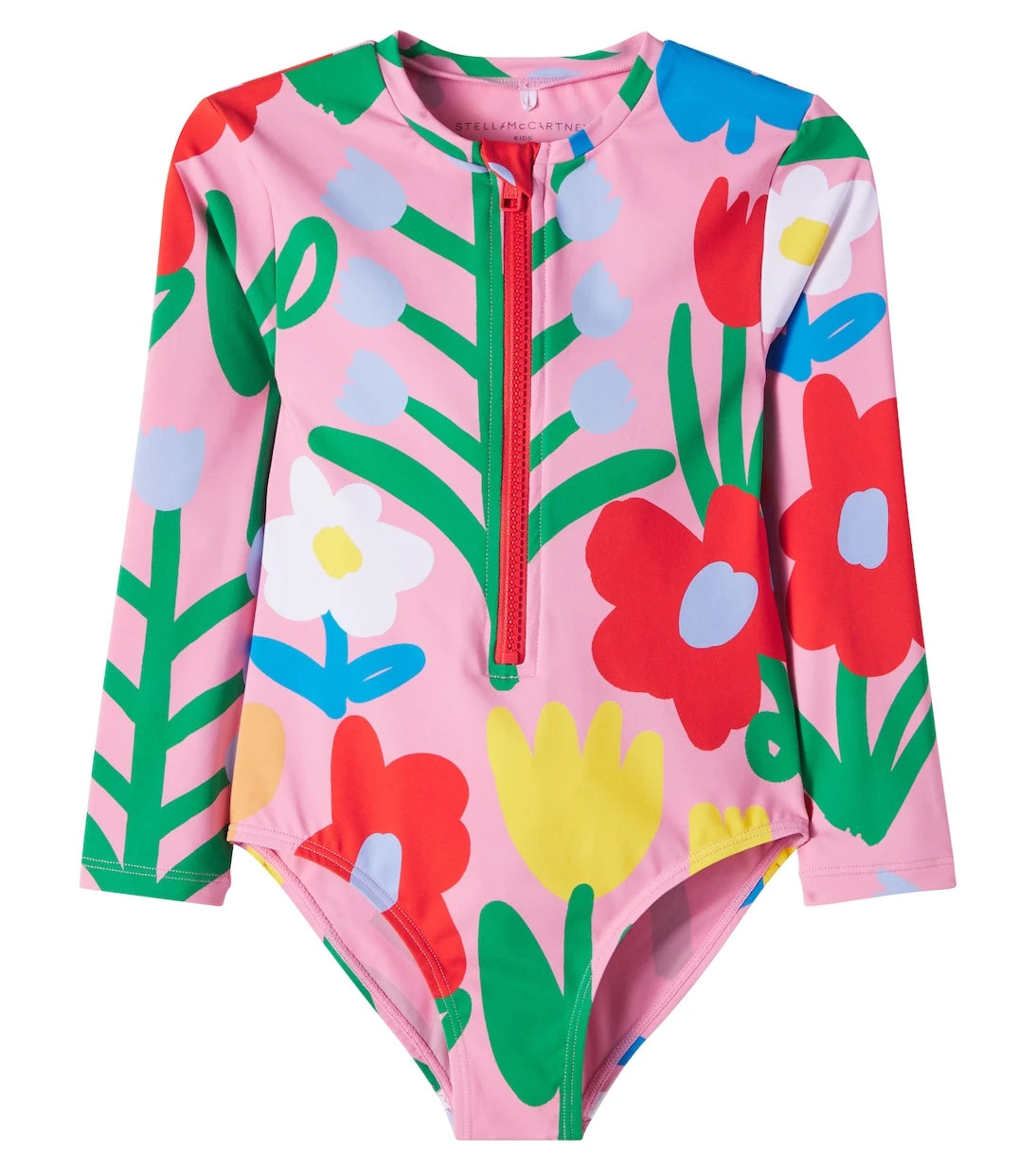 Stella McCartney Kids - Floral rashguard swimsuit