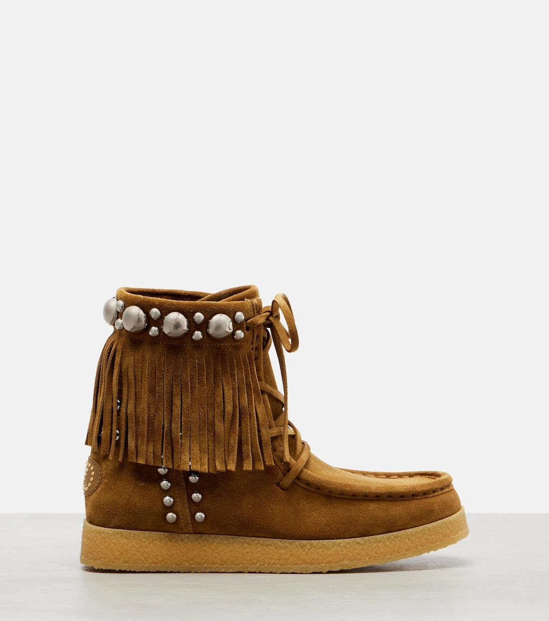 Valentino Garavani - Nellcôte studded suede ankle boots