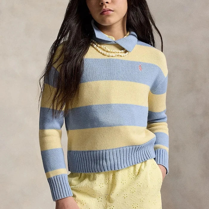 Polo Ralph Lauren Çocuk Pamuklu Kazak