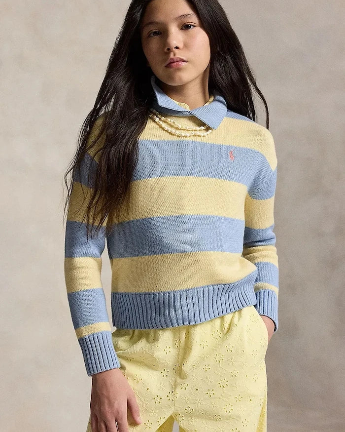 Polo Ralph Lauren Çocuk Pamuklu Kazak