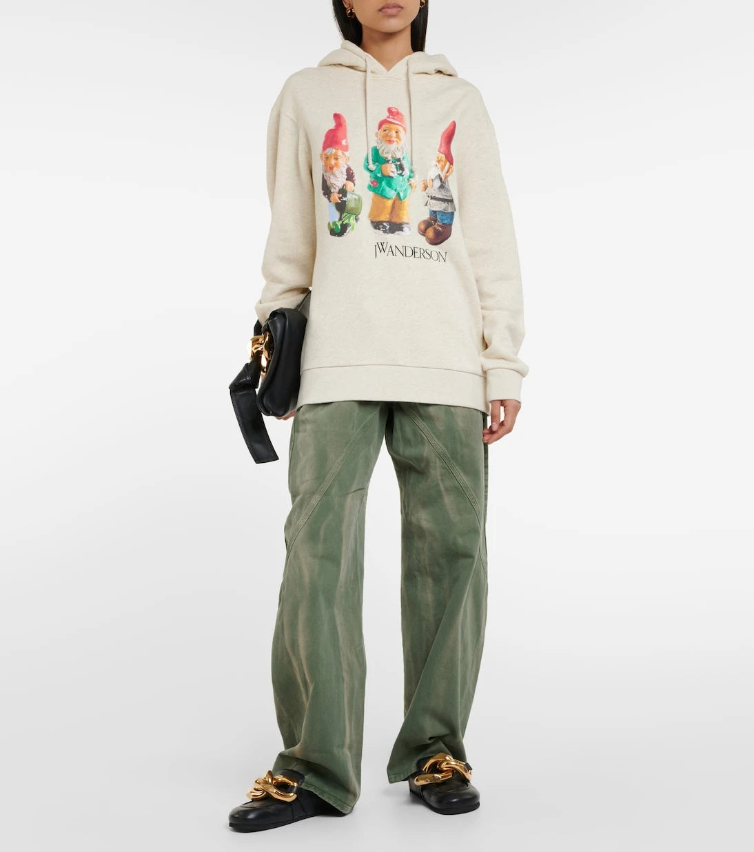 JW Anderson - Gnome Trio cotton hoodie
