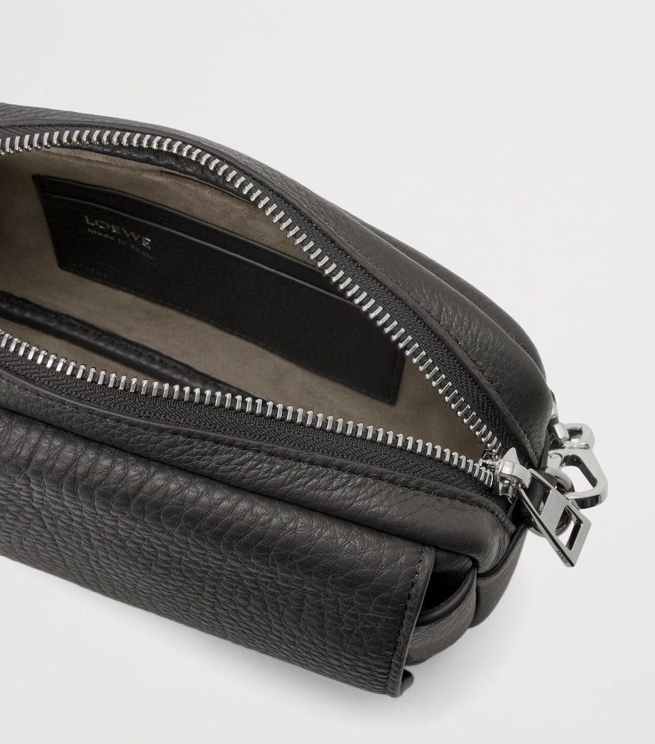 LOEWE Small Leather Pebble Messenger Bag