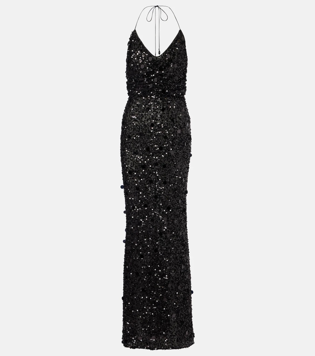 Dolce&Gabbana - Sequined halterneck gown