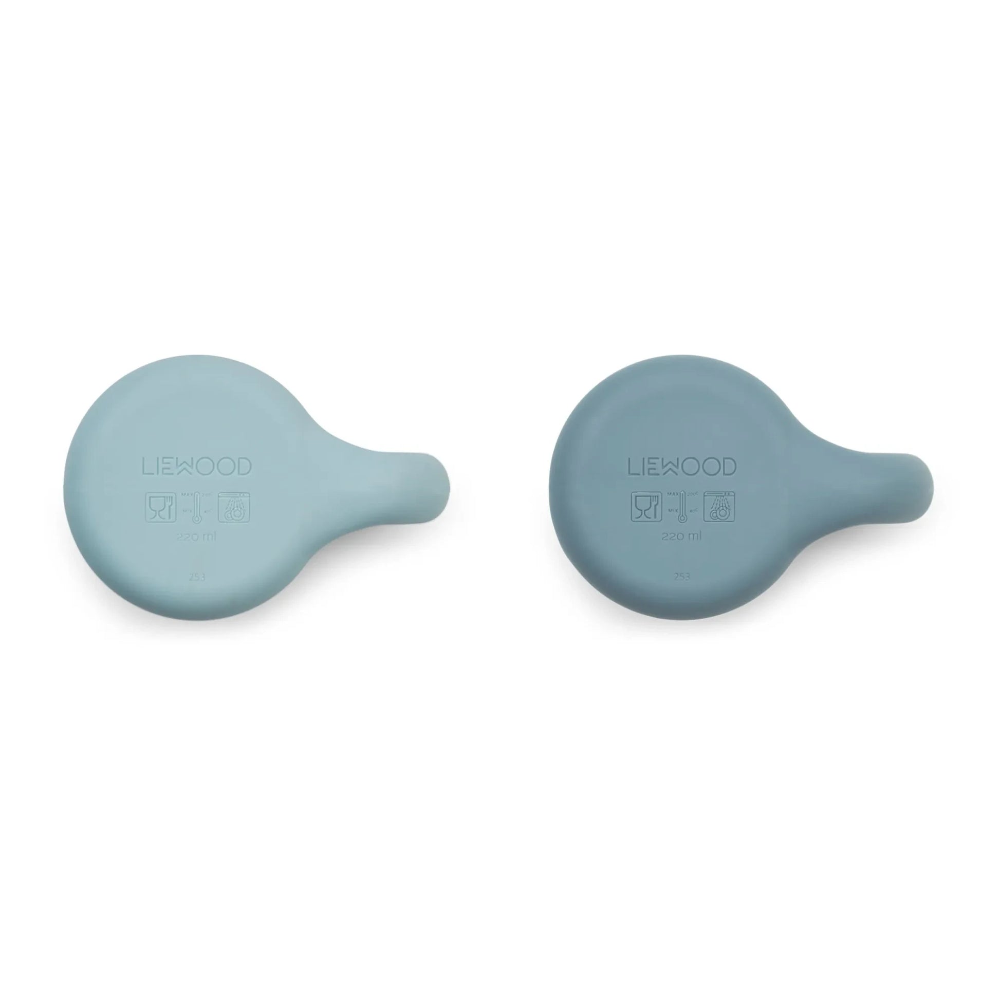 Liewood - Kylie Silicone Mugs - Set of 2 | Blue