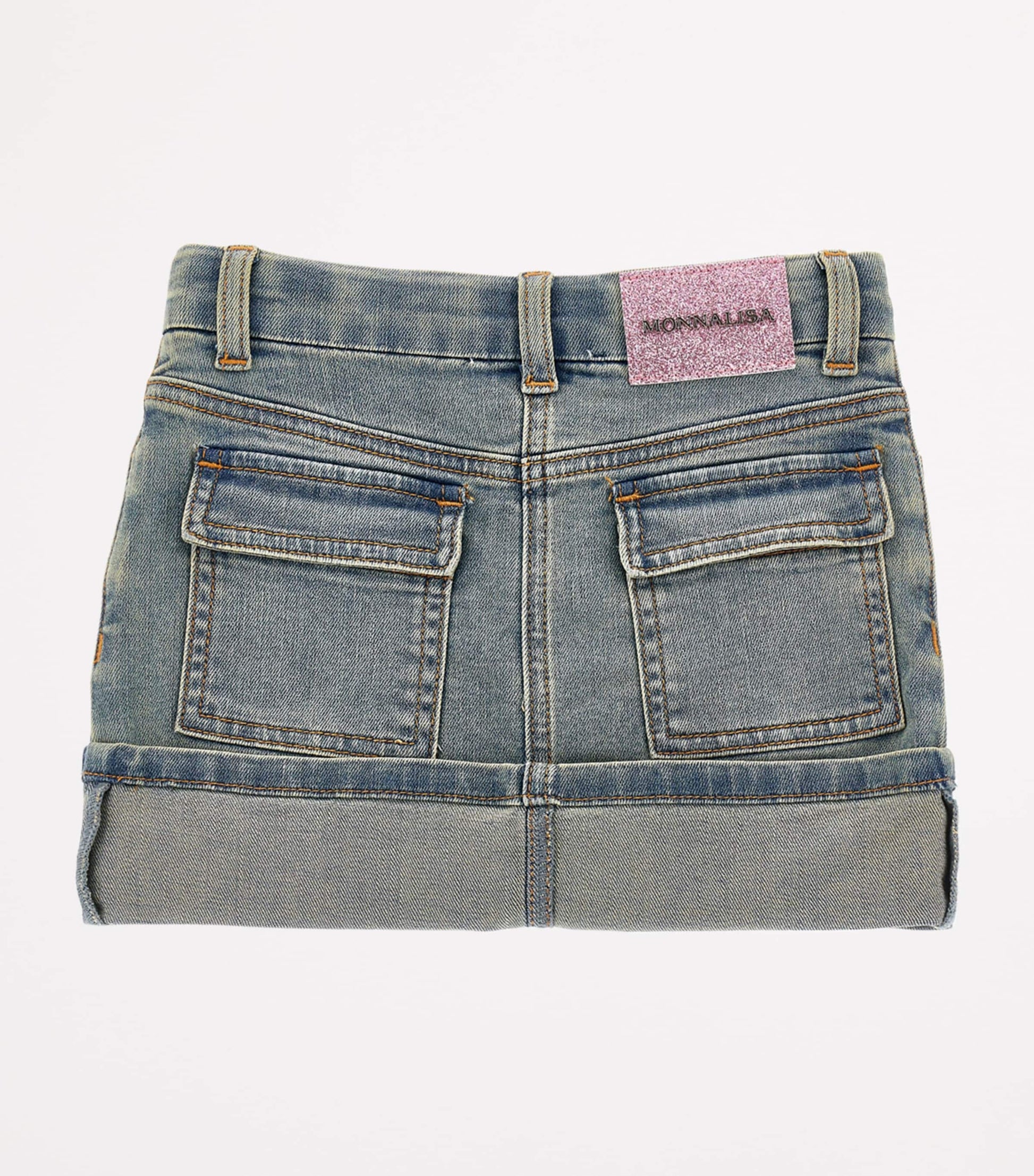Denim Mini Skirt (2-12 Years)