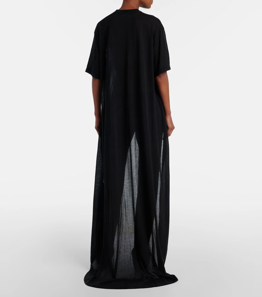 Balenciaga - Draped cotton jersey T-shirt