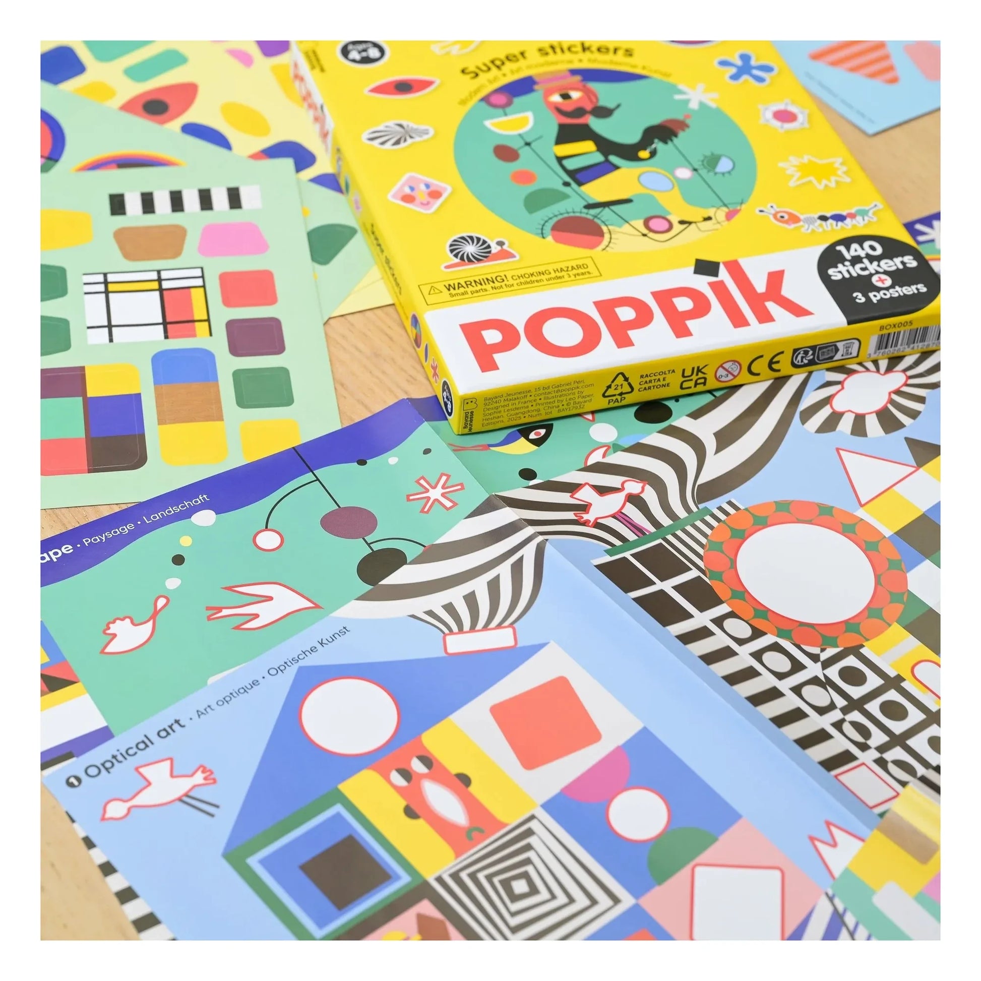 Poppik - Modern Art stickers