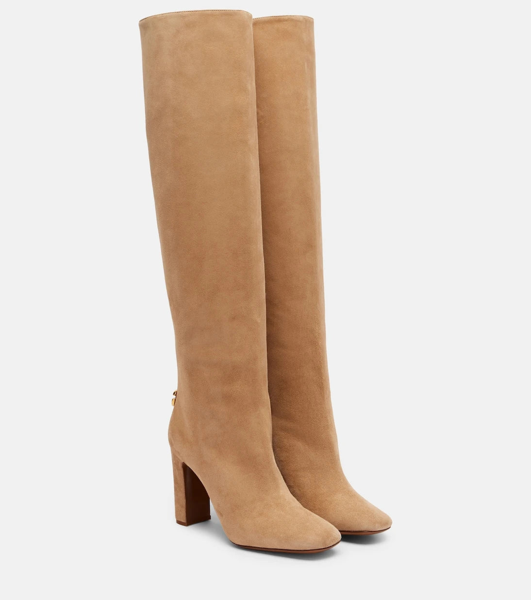 Dolce&Gabbana - Suede over-the-knee boots