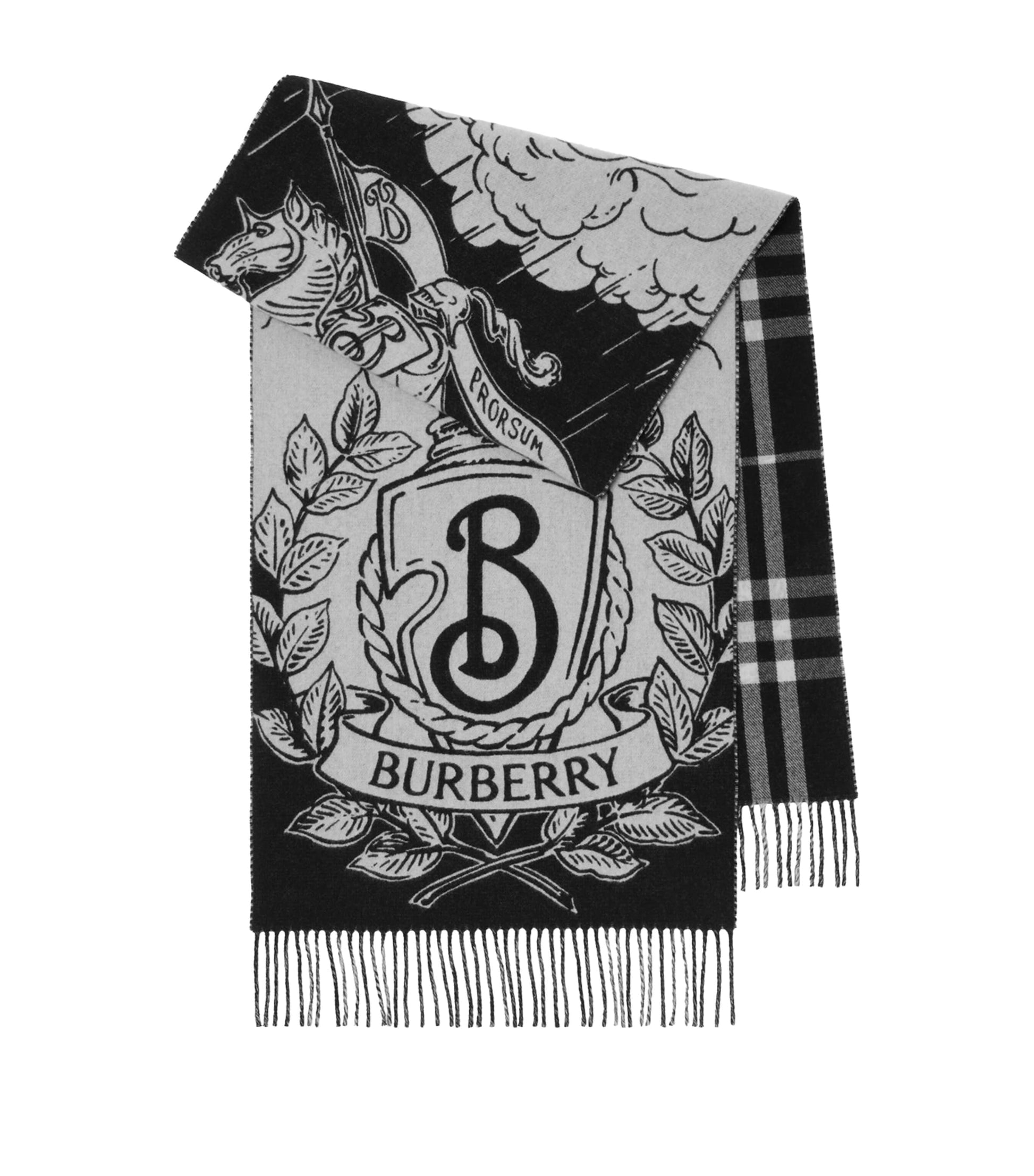 Cashmere Reversible Stormy Knight Scarf