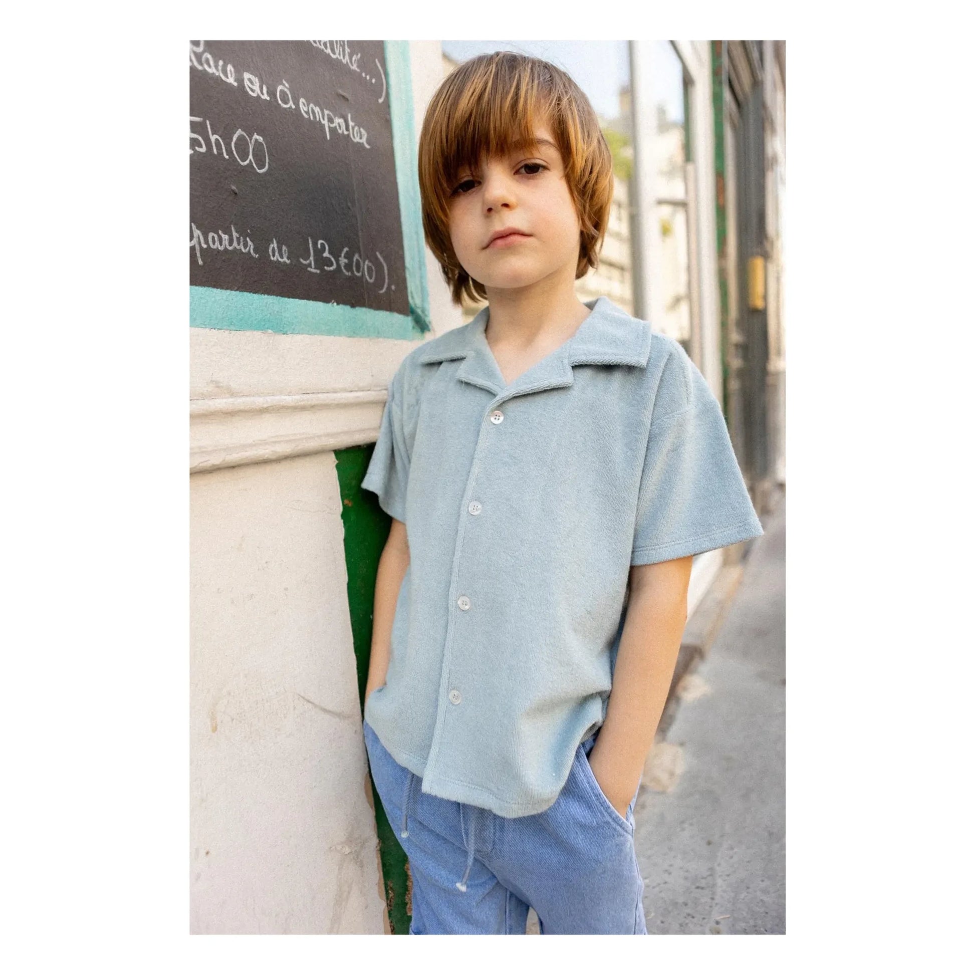 Louis Louise - Magnum Eponge shirt | Light Blue