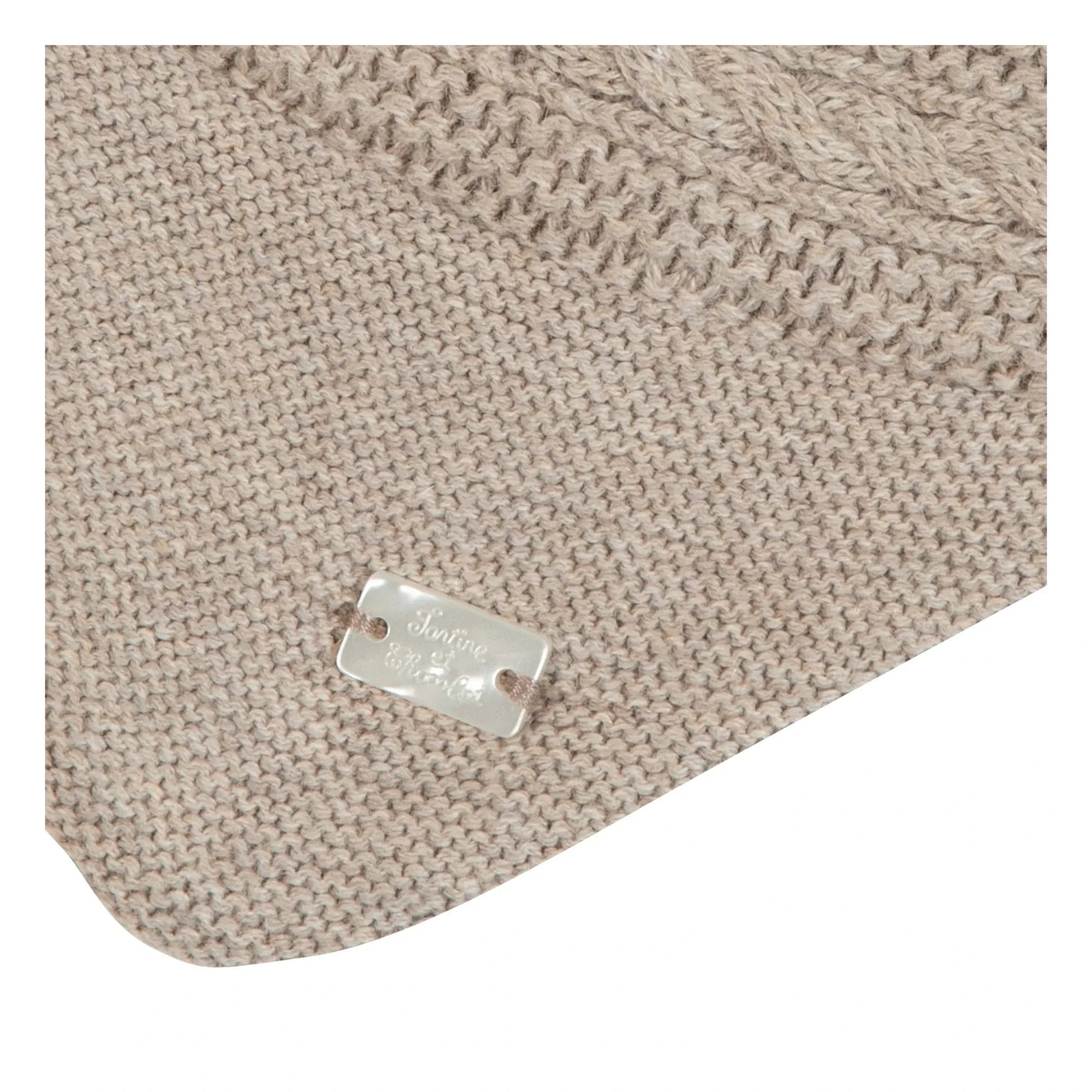 Tartine et Chocolat - Wool Twisted Beanie | Oatmeal
