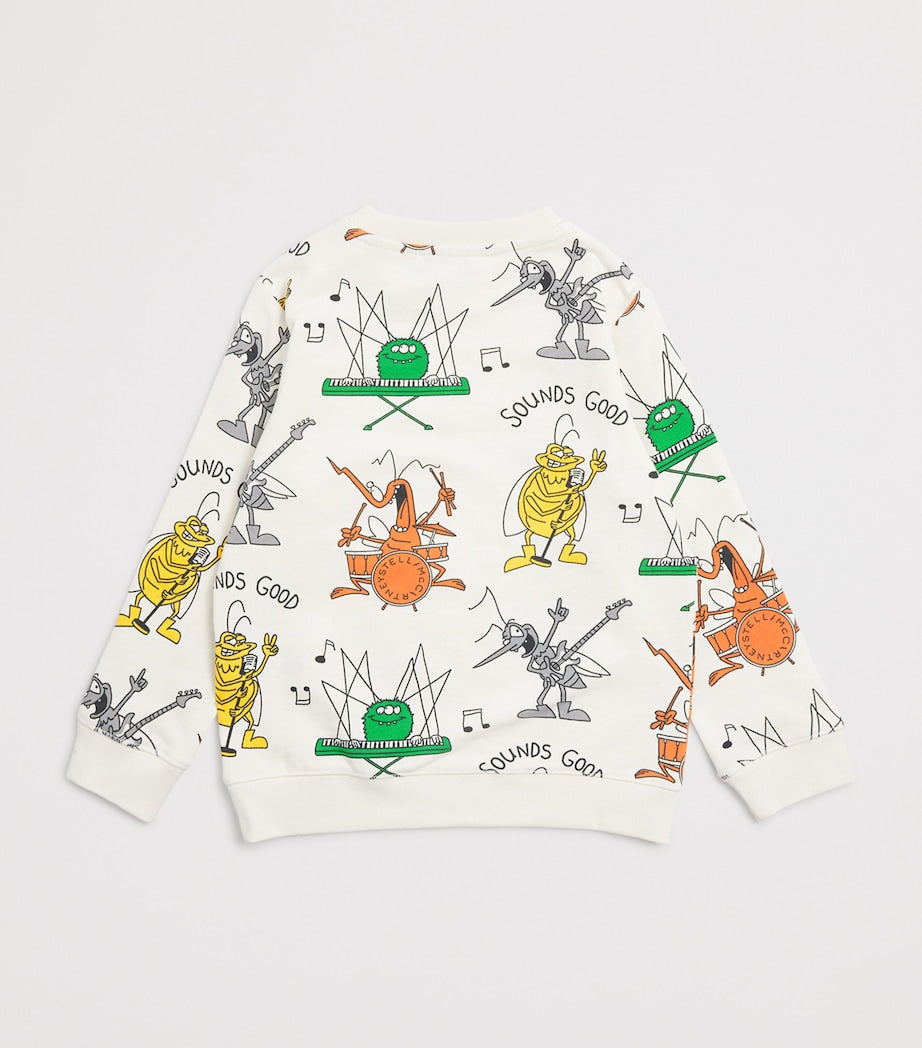 Bug Band Print Sweatshirt (2-14 Years)