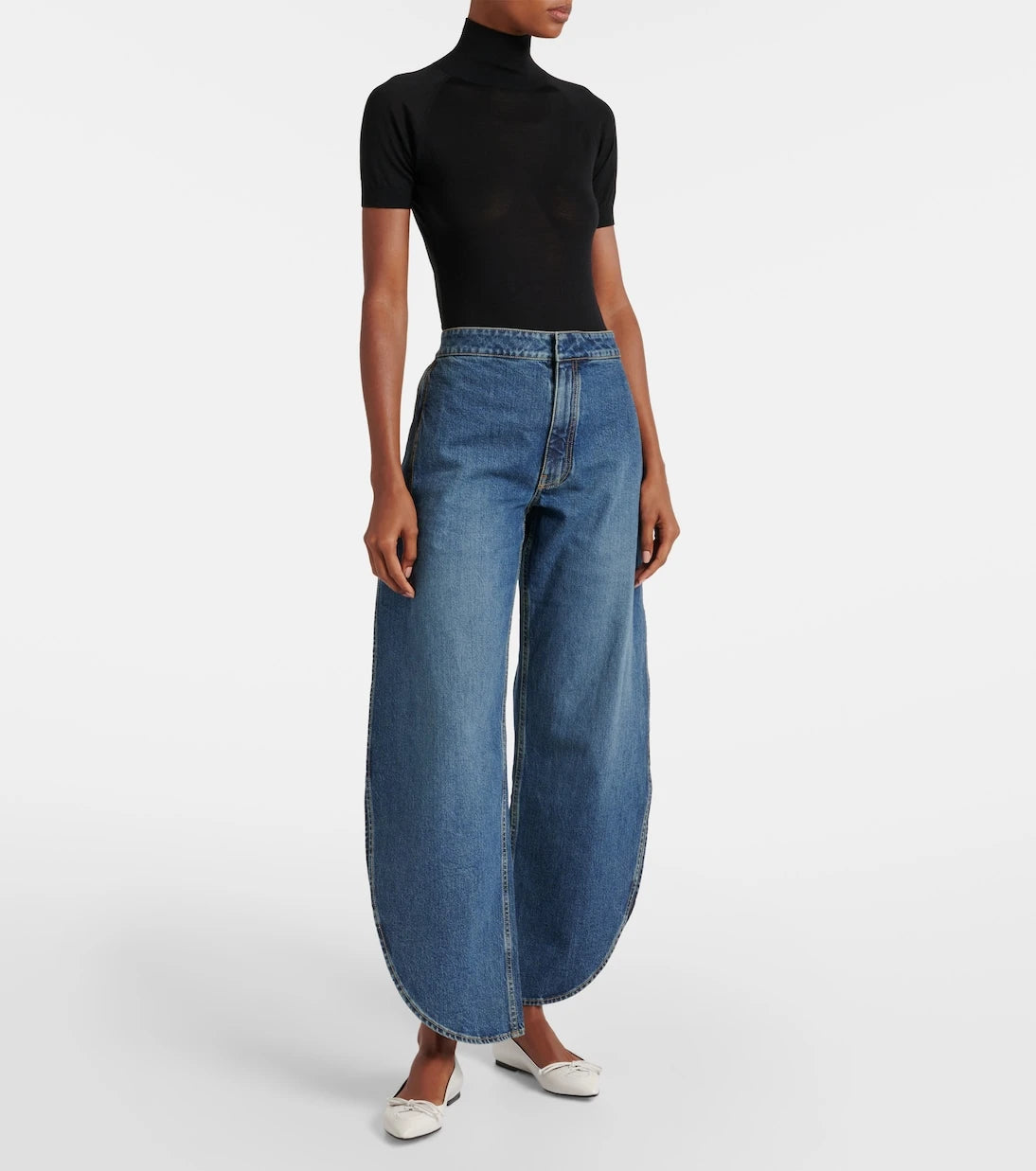 Alaïa - Leather ballet flats