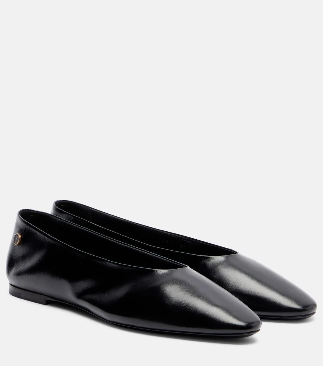 Saint Laurent - Sao leather ballet flats