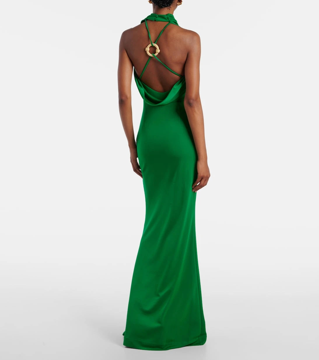 Rebecca Vallance - Erin halterneck maxi dress