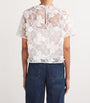 White Floral-Lace Top