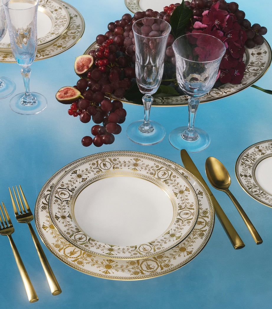 Bone China Bacchus Rim Soup Plate (23cm)