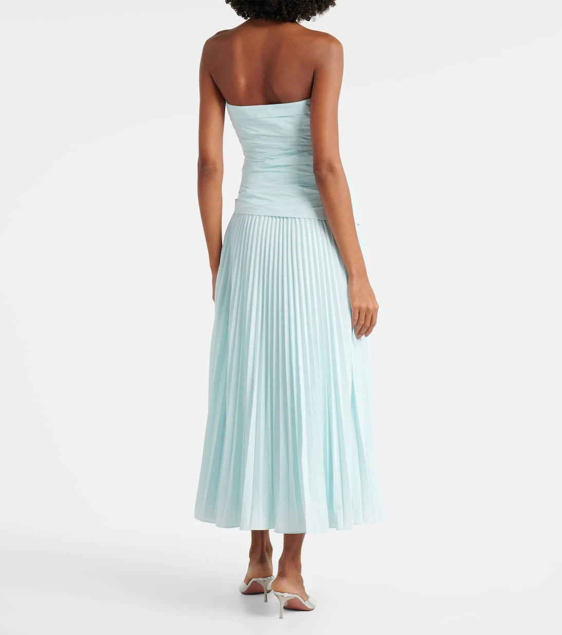 Simkhai - Arie pleated bustier dress