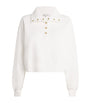 Cotton The Coach Sweatshirt CREAM