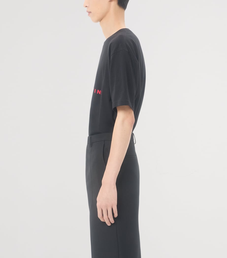 Valentino Garavani Cotton Made in Valentino Logo T-Shirt