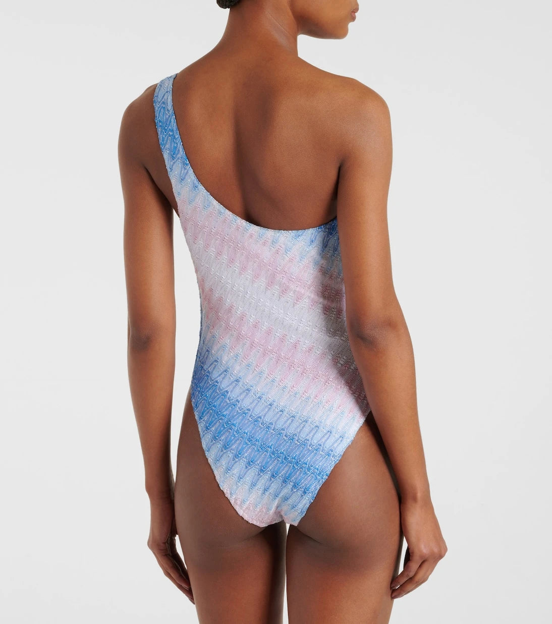 Missoni - Zigzag ombré lamé swimsuit