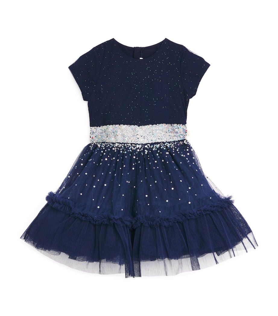 Billieblush Sequin Tulle Dress (8-12 Years)
