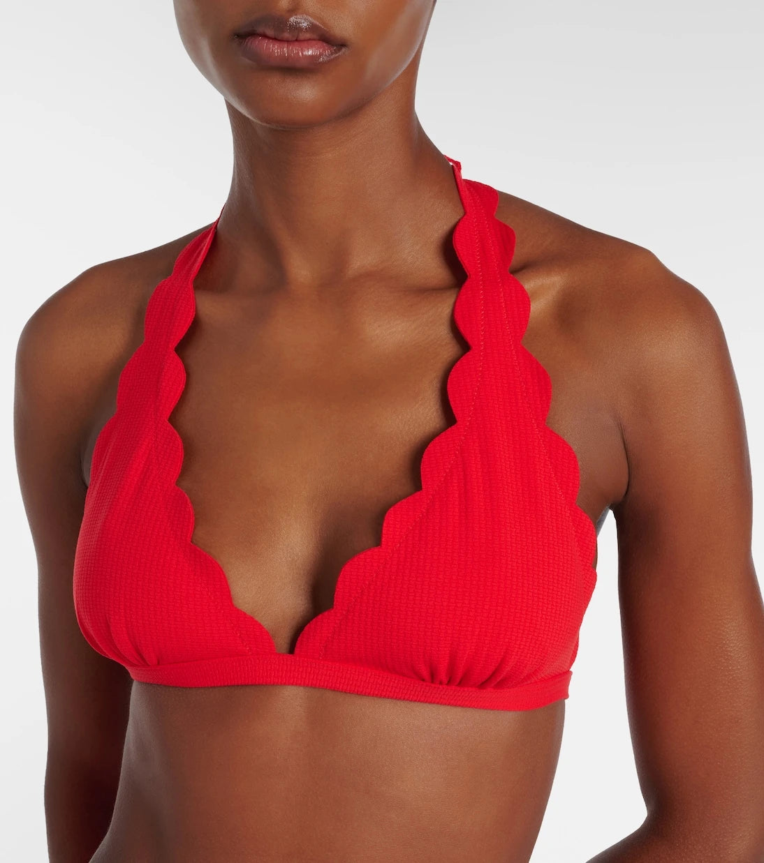Marysia - Spring scalloped bikini top