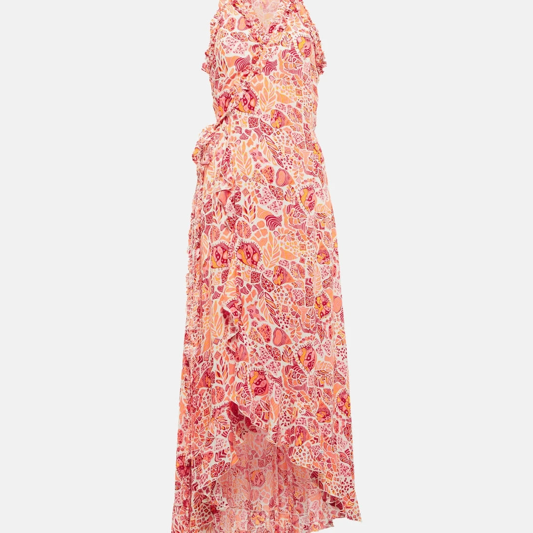 Poupette St Barth - فستان تمارا ماكسي مطبوع