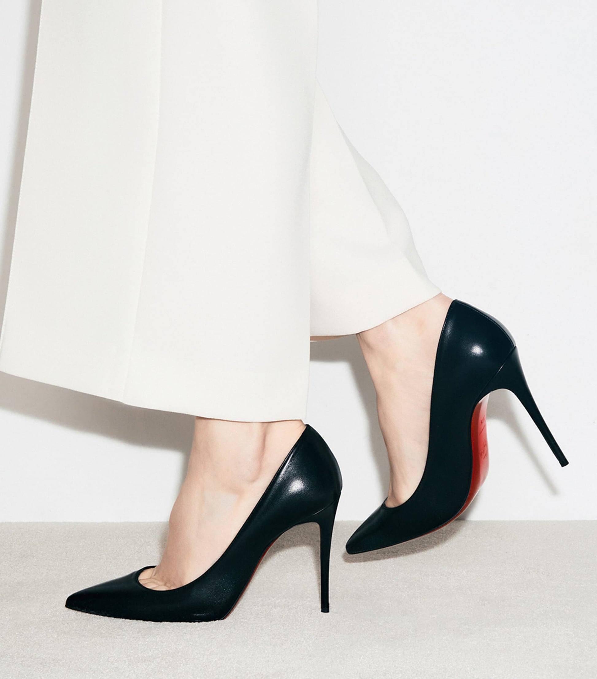 Christian Louboutin Kate Nappa Leather Pumps 100
