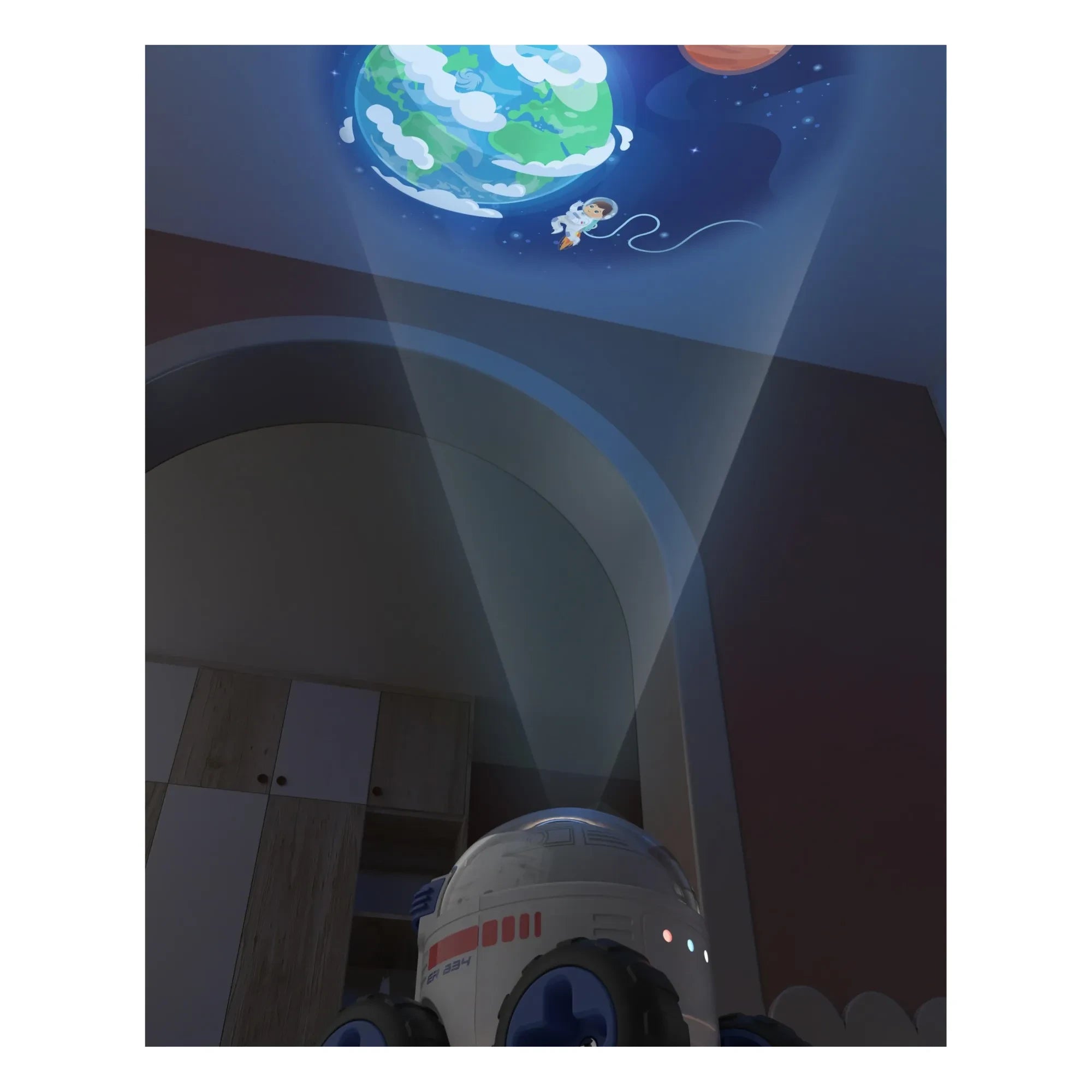 MOB - Robot projector - Discovering the universe