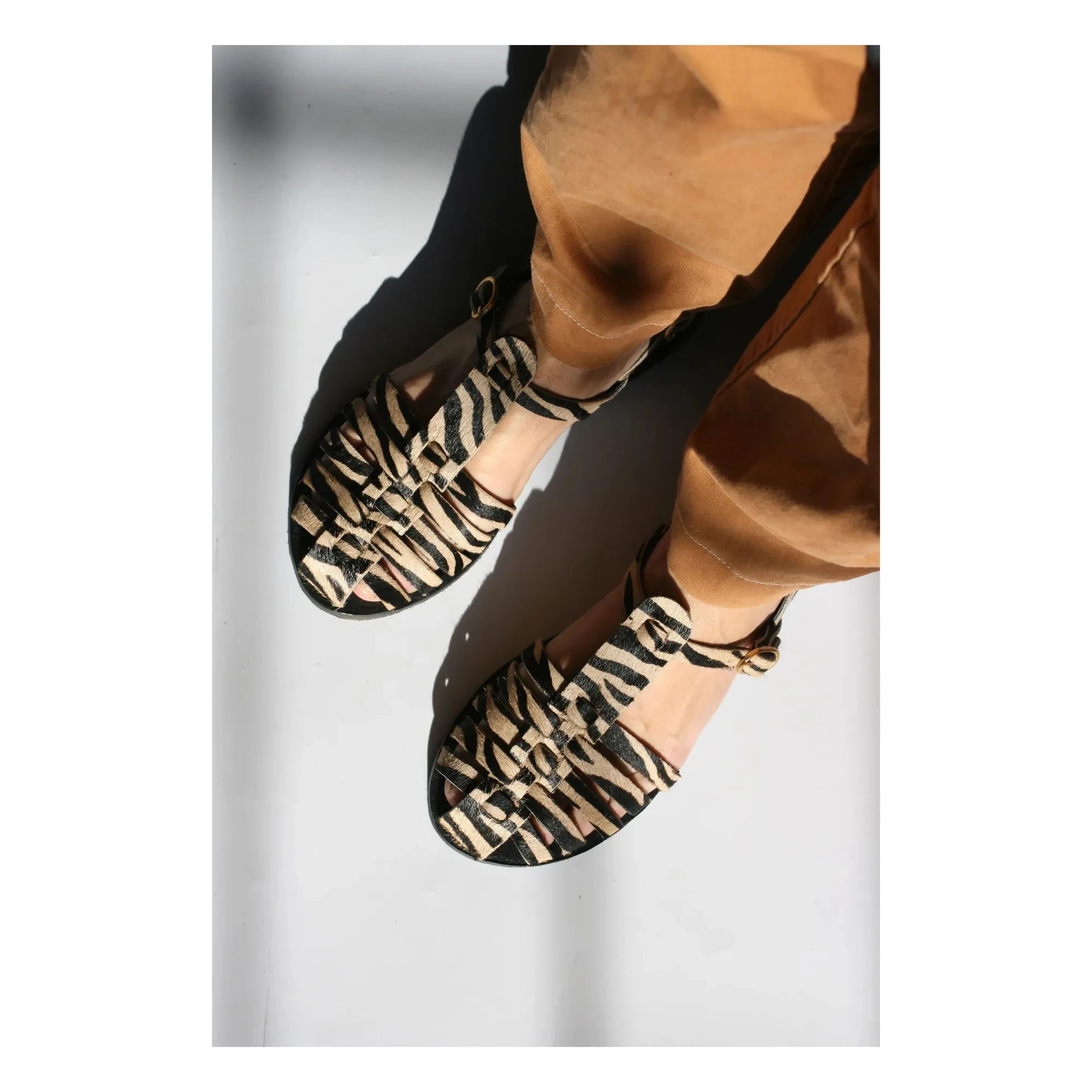 Mama Praïa - Fisherman Marty sandals | Black