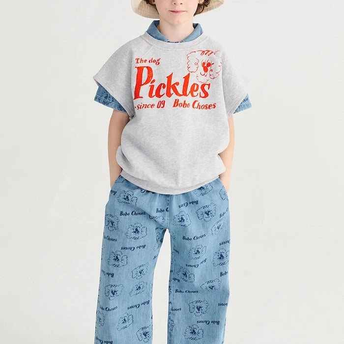 Детски дънки Bobo Choses Pickles The Dog