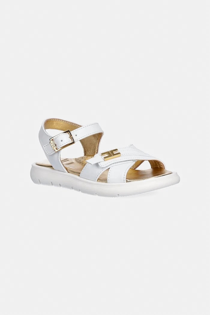 Elisabetta Franchi Çocuk Deri Sandalet