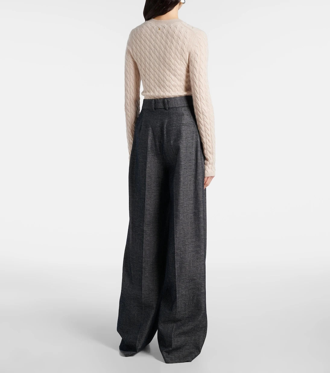 Altuzarra - Jess cotton and silk wide-leg pants