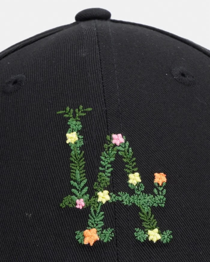 New Era pamuk şapka FLORAL INFILL 940 LA DODGERS
