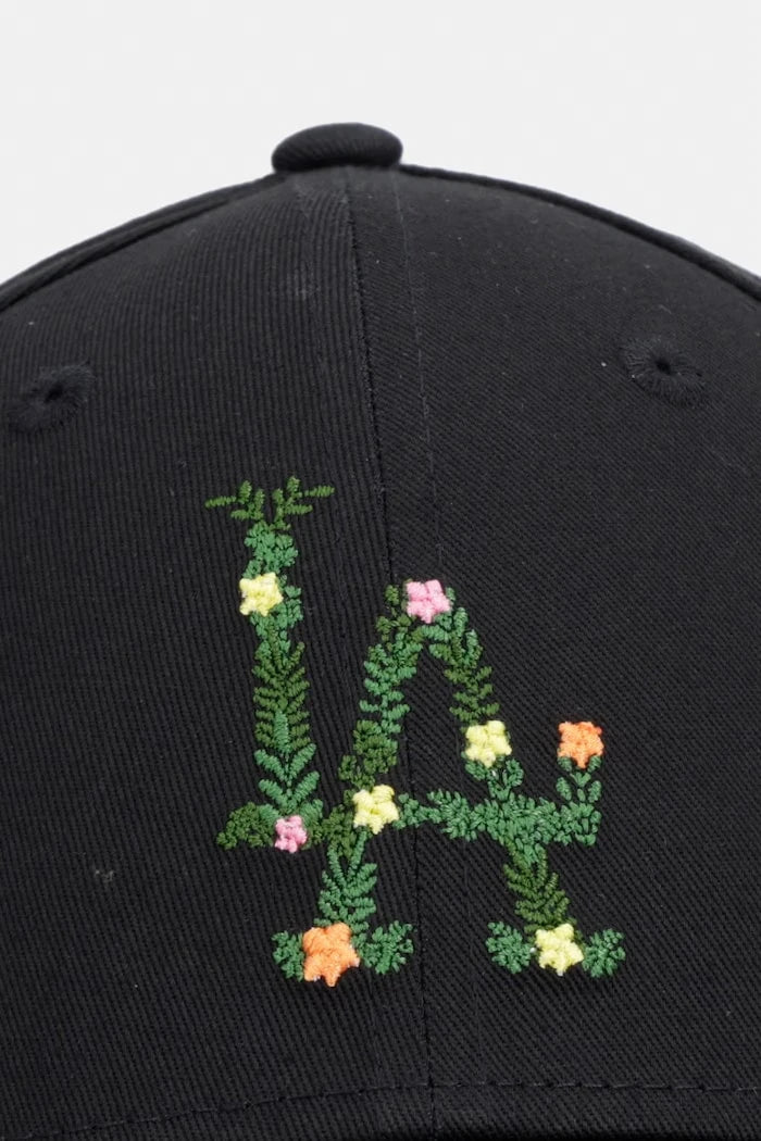New Era шапка с козирка от памук FLORAL INFILL 940 LA DODGERS
