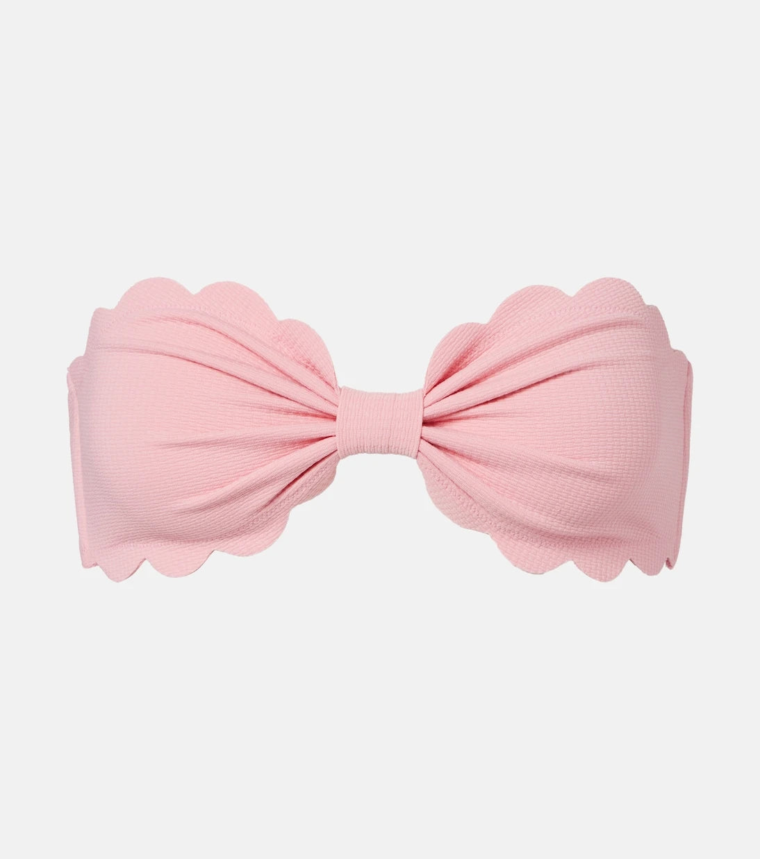 Marysia - Antibes scalloped bikini top