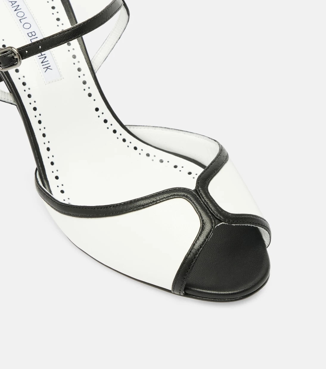 Manolo Blahnik - Versari 70 leather mules