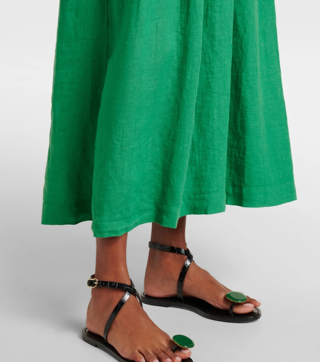 Velvet - Linda linen maxi skirt