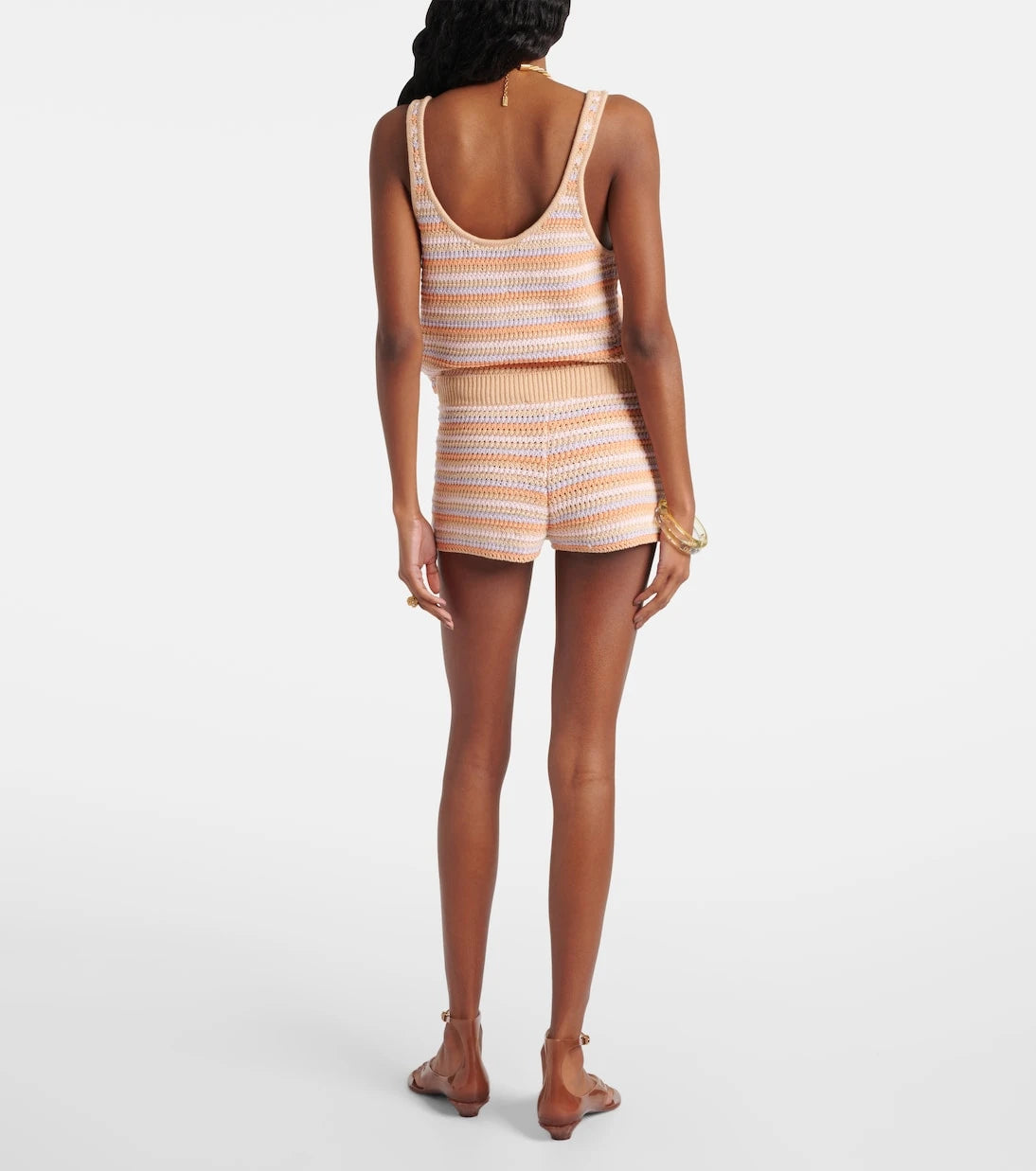 Chloé - Knitted cotton shorts